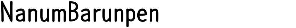 NanumBarunpen