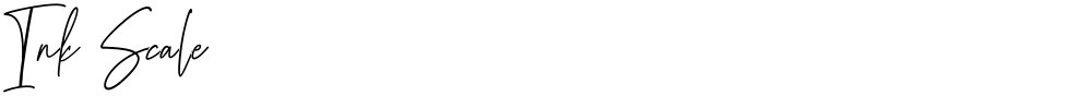 Ink Scale