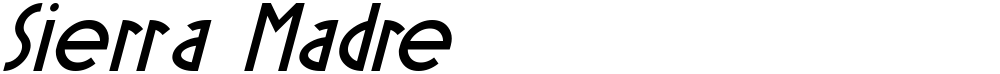 Sierra Madre