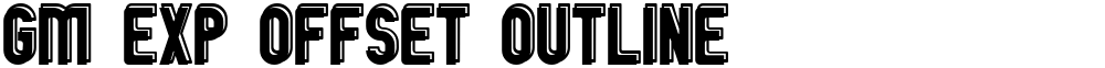 GM Exp Offset Outline