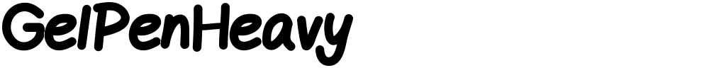 GelPenHeavy