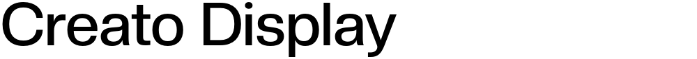 Creato Display