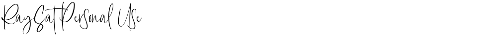 RaySat Personal Use