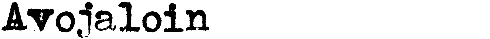 Avojaloin