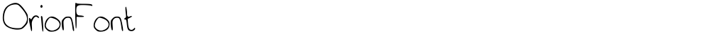 OrionFont