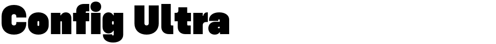Config Ultra
