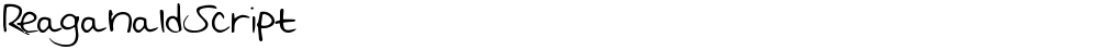 ReaganaldScript