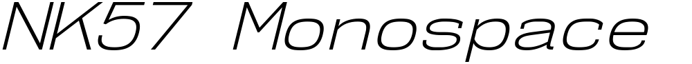 NK57 Monospace