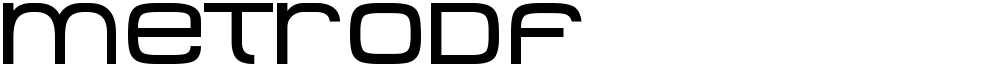 MetroDF