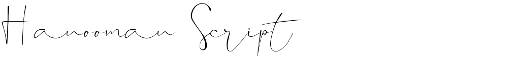 Hanooman Script