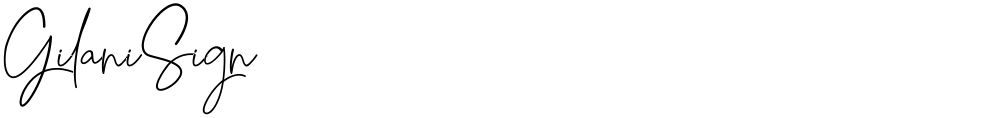 Gilani Sign
