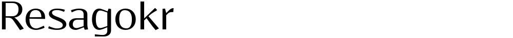 Resagokr