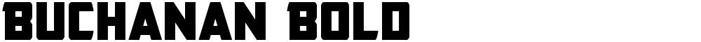 Buchanan Bold