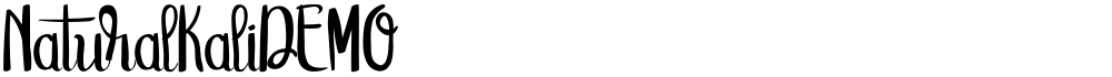 NaturalKaliDEMO