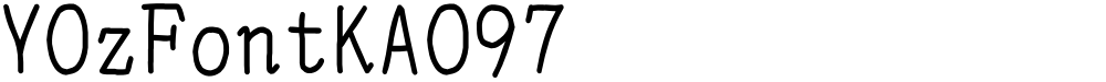 YOzFontKAO97