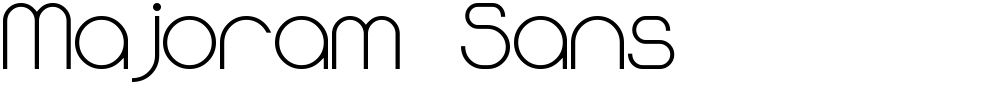 Majoram Sans