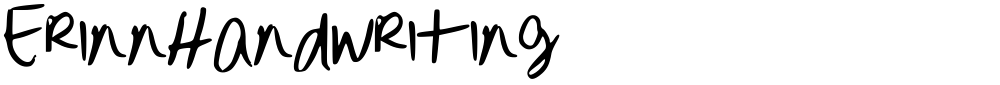 ErinnHandwriting