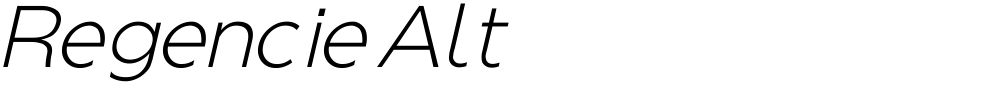 Regencie Alt