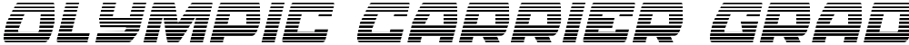 Olympic Carrier Gradient Italic