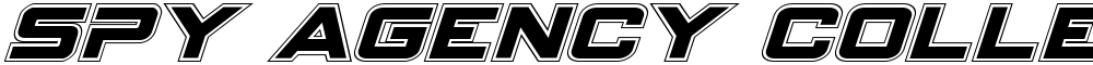 Spy Agency College Italic