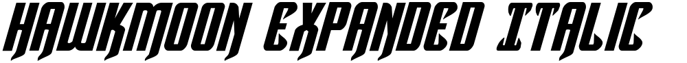 Hawkmoon Expanded Italic