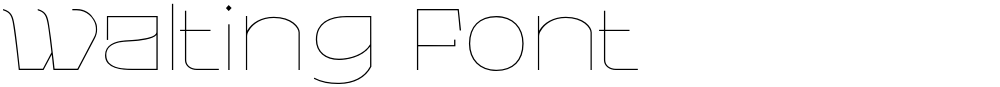 Walting Font