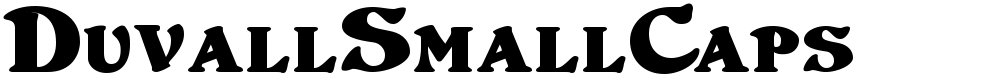 DuvallSmallCaps
