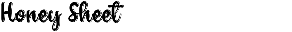 Honey Sheet