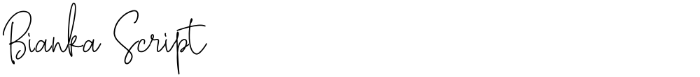 Bianka Script