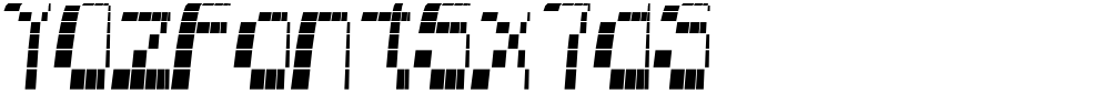 YOzFont5x7dS