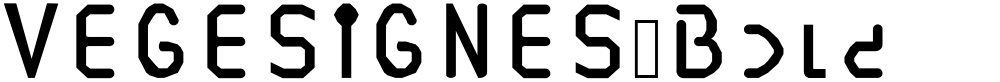 VEGESIGNES Bold