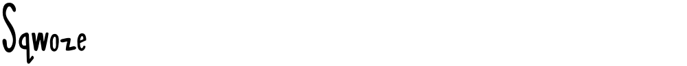 Sqwoze