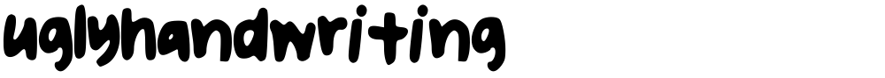 uglyhandwriting