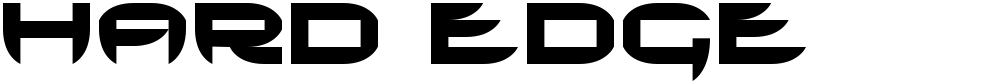 HARD EDGE 