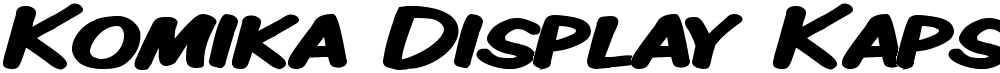 Komika Display Kaps Wide