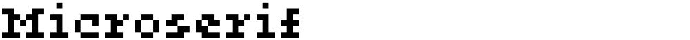 Microserif