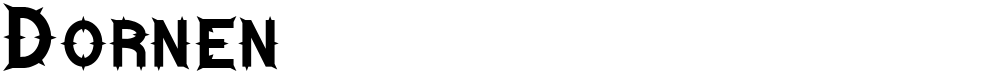 Dornen