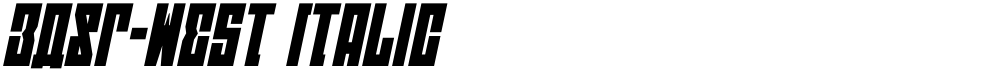 EAST-west Italic