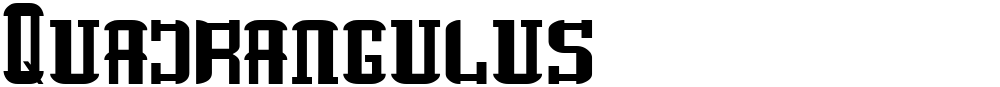 Quadrangulus