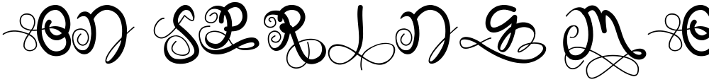 On Spring Monogram