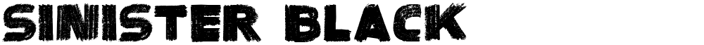 Sinister Black