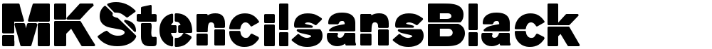 MKStencilsansBlack
