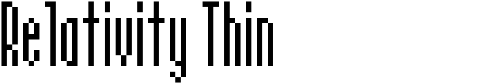 Relativity Thin