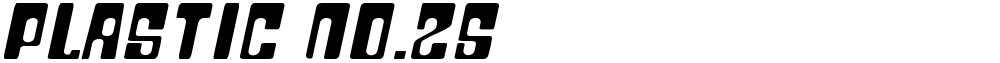 Plastic No.25