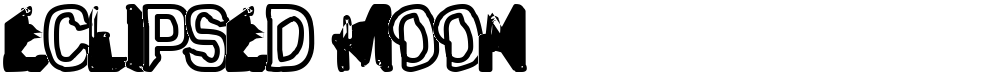 Eclipsed Moon