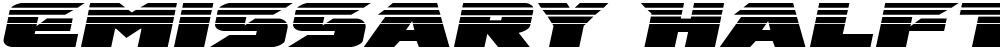 Emissary Halftone Italic