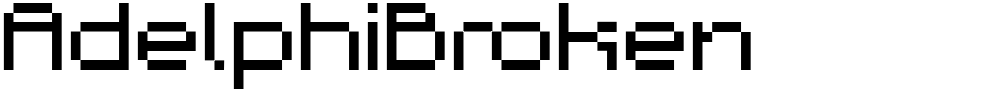 AdelphiBroken