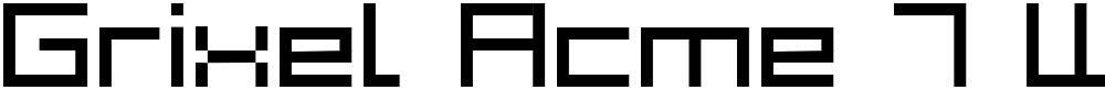 Grixel Acme 7 Wide