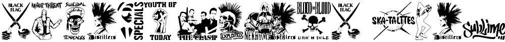 stencilpunks band logos 0001