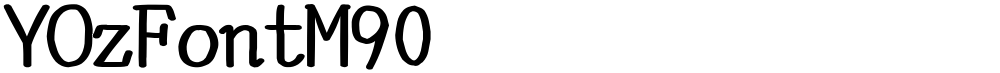 YOzFontM90